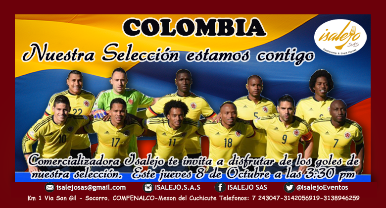 IsalejoEventos's tweet photo. Iniciamos la mañana recargando las mas #FuerteEnergías para Nuestra Selección! #Bienvenidos #FelizMañana http://t.co/s6AeJfFTSb