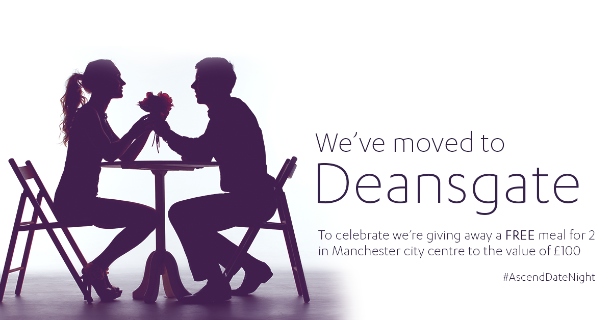 AscendProperty's tweet photo. For your chance to #win a #free meal for 2, just answer this: Where in #Manchester would you find our new premises? http://t.co/oVb0LikaWS