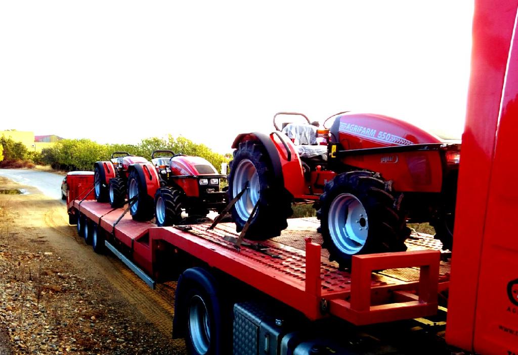 AGRIFARMIBERICA's tweet photo. 3 Agrifarm 550 destino Islas Baleares #yagmurespana #tractor #tractorcompacto #potente #fiable #asequible #agrifarm http://t.co/5pwuSVKIkY