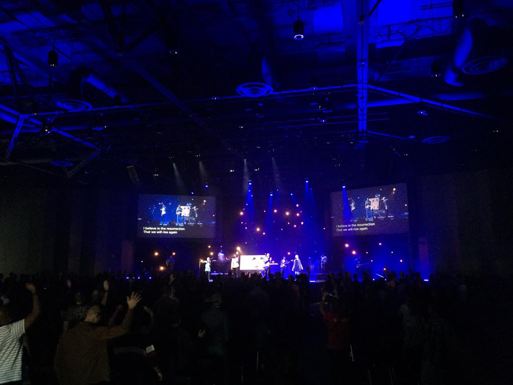 DustinBryson's tweet image. &quot;I believe that Jesus Christ is Lord&quot; #ExponentialConference