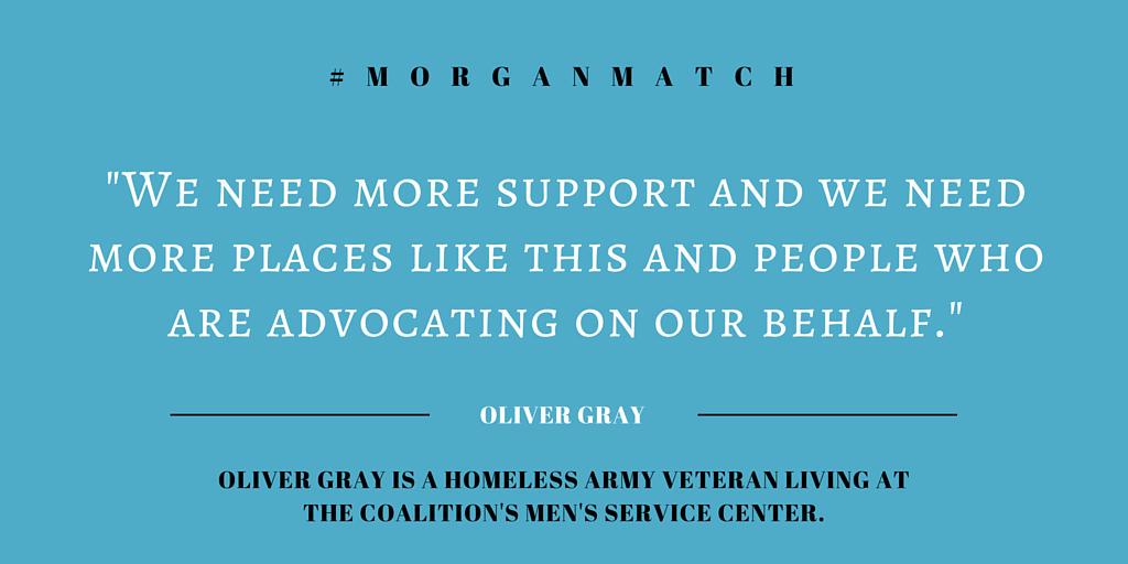 cfl_homeless's tweet photo. Mr. Gray shouldn't be homeless. Help him & other Coalition veterans: http://t.co/wN6ZgrzZBq #morganmatch http://t.co/rmL4iUASJV