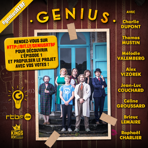 extragraphic's tweet photo. Votez #geniusRTBF la websérie made by Kings of Comedy, c'est juste ici : http://t.co/kqsPxsW0YG http://t.co/43QHEZ2PBG
