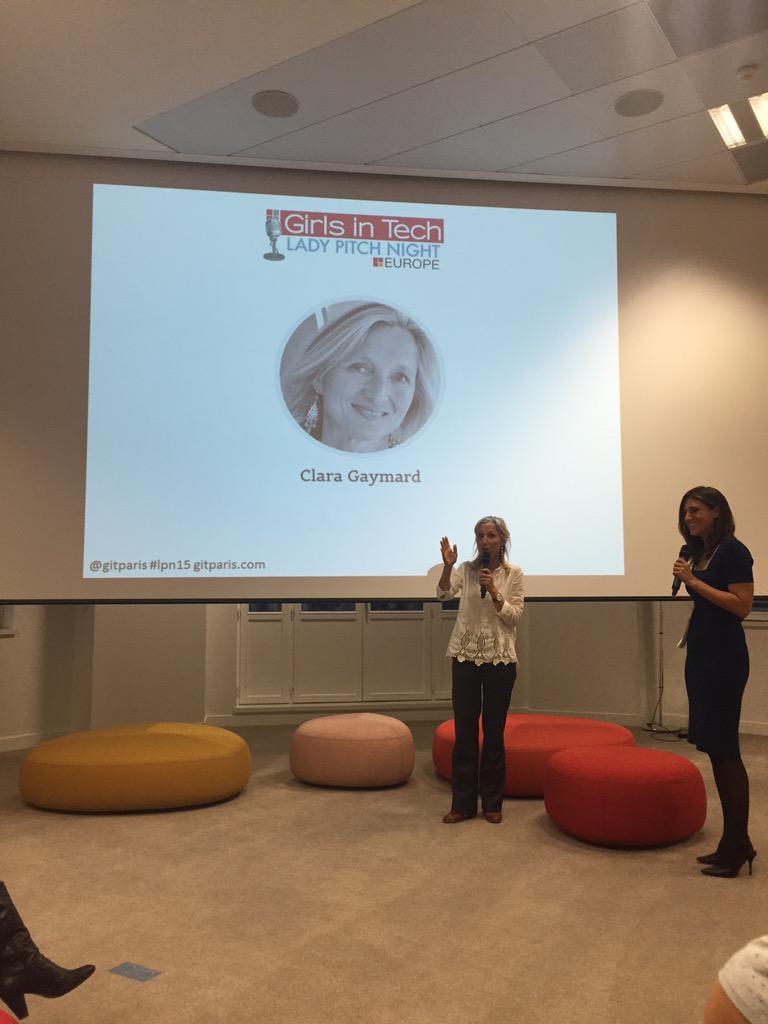 techolina's tweet image. &quot;Just ask. the worst that could happen is getting a no, but you might get a yes&quot; -@Clara_Gaymard #LPN15