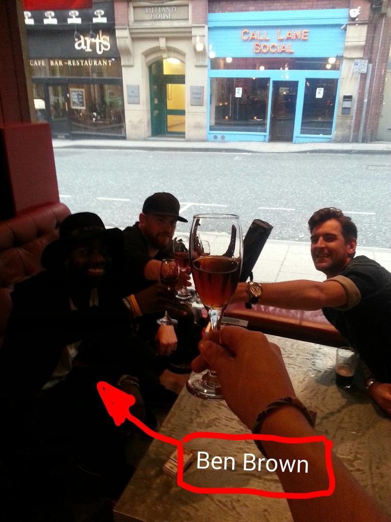 Needblowers's tweet photo. #blowers in hand to loosen the throat pipe before @LaughterFest at oporto  tonight from 7! Smiles will be formed ha http://t.co/IH3j3ebxbO