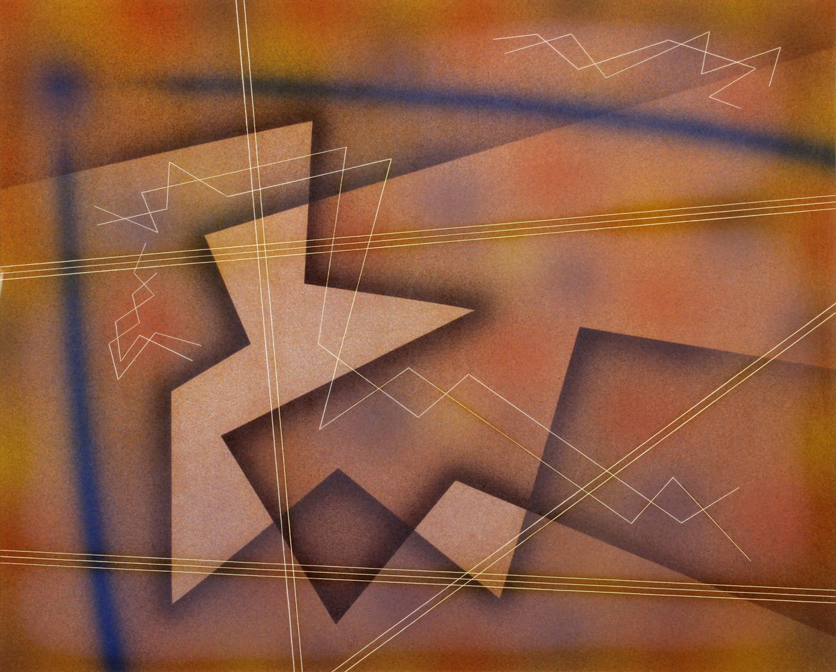 AddisonRoweG's tweet photo. "Watercolor No.1" 1947 by Raymond Jonson. Currently on display at the Addison Rowe Gallery http://t.co/mqjfKBLBY5 http://t.co/Fwnp1JqDP1