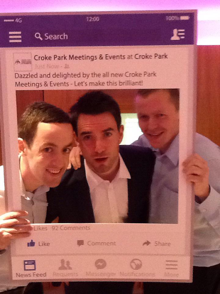 We're having a BRILLIANT time at the launch of Croke Park Meetings &amp; Events #CrokeParkLMTB @c_mc_m