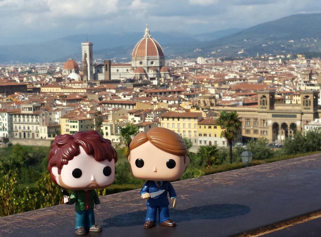 HRHCoCo's tweet photo. @BryanFuller #Hannibal finally showing Will Florence. #MurderHusbandsGrandTour http://t.co/W8HDxzVVBU