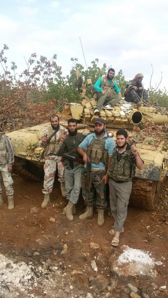 Наступление сирийской армии. 8 октября 2015 года. 