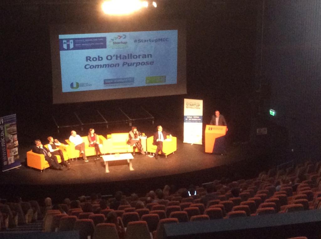 MICLimerick's tweet photo. Rob O'Halloran - BA Eng. & Media Com. & former @maryisu president takes stand... #StartupMIC #MICAlumni #startupIRE http://t.co/lk8jcV4q3m