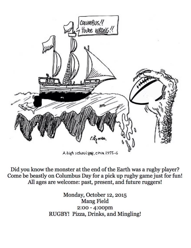 spread the word! always lots of fun with the best people! can't wait to see everyone there 💕🏉