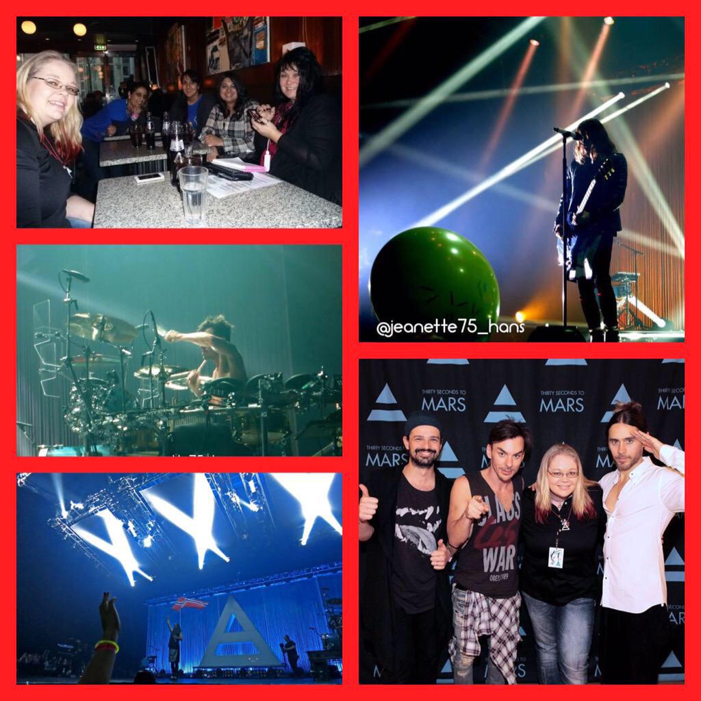 jeanette75_hans's tweet photo. @30SECONDSTOMARS My fav pix from #LoveLustFaithDreams tour #MarsInOslo 2013 + 2014 Thx for the memories + dreams❤️ http://t.co/hDSWFPHl5L