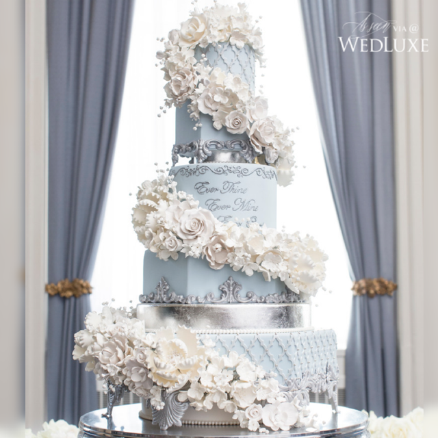 wedluxe's tweet photo. A love poem by Beethoven inspired this couture #weddingcake with cascading fondant flowers: http://t.co/aoguh8oO7L http://t.co/Zny7rsGKvf