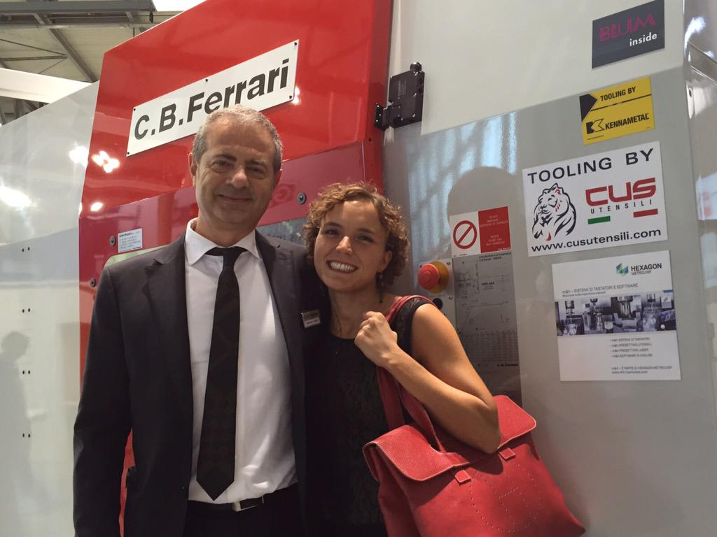CusUtensili's tweet photo. Today and tomorrow together for the future with #cbFerrari @WALDRICH_COBURG in @EMOMILANO2015 #buildthefuture http://t.co/GhuP7Azlhd