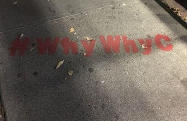 calgarysun's tweet photo. CBC Calgary runs afoul of city bylaw, apologizes for #whywhyc campaign. More: http://t.co/19LROLCOgE #yyc http://t.co/890ell8Zer