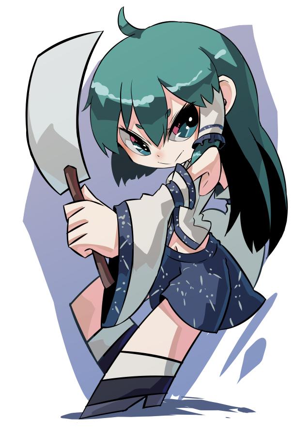 東風谷早苗 「早苗さん#深夜の真剣お絵描き60分一本勝負 」|はしろのイラスト