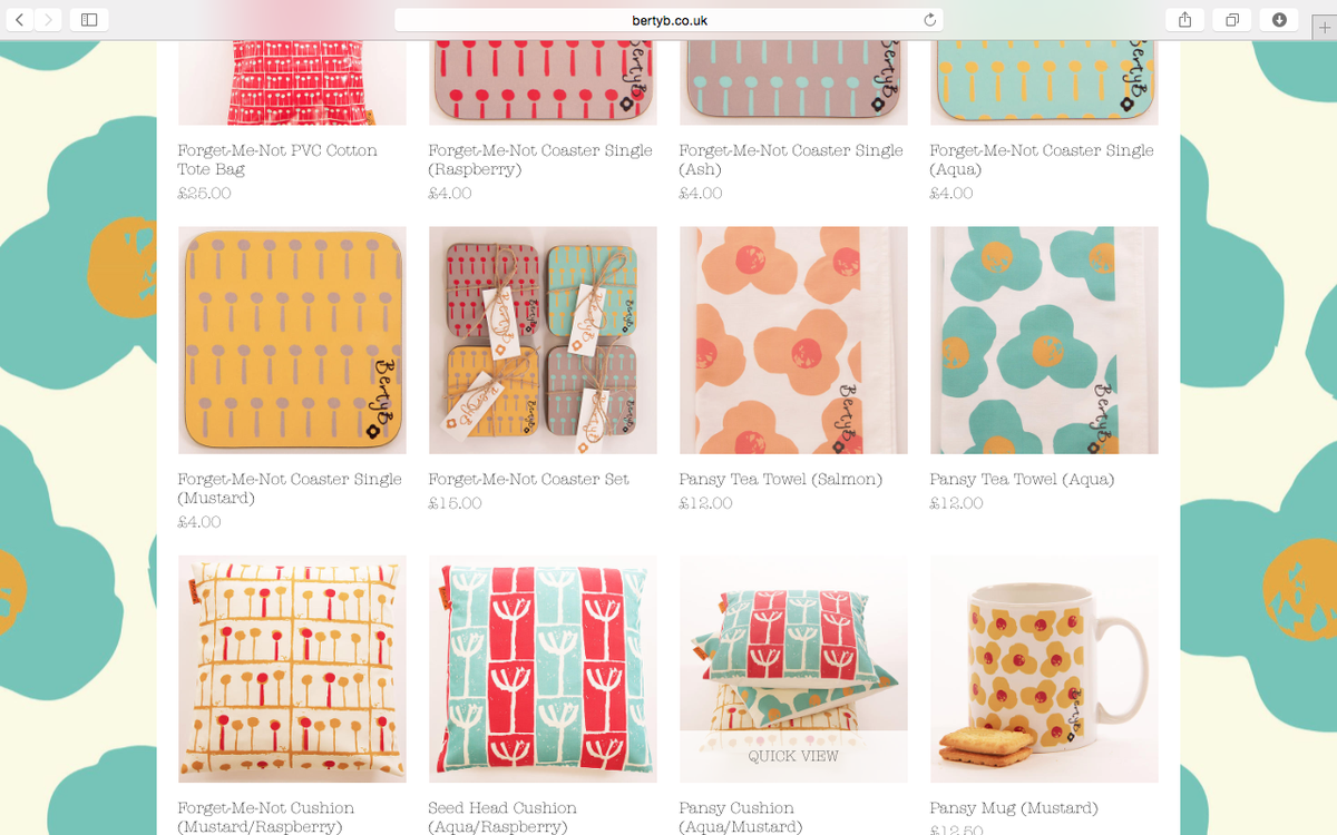 bertybdesigns's tweet photo. Our NEW online shop is live at http://t.co/8UiFasyTXF #BertyB #retro #retrointeriors #colourfultextiles #florals http://t.co/9sZj0EhkX0