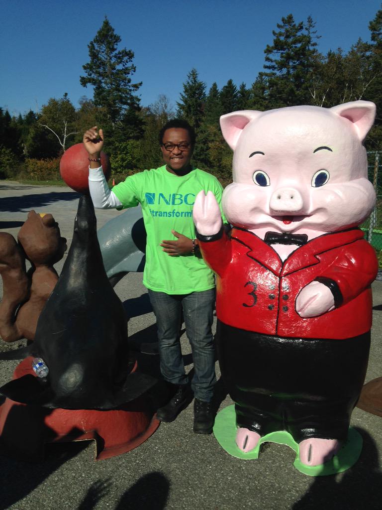 CorrineMcCabe's tweet photo. Cherry brook zoo group #transformNB #NBCCSJ http://t.co/5SBiocthN4