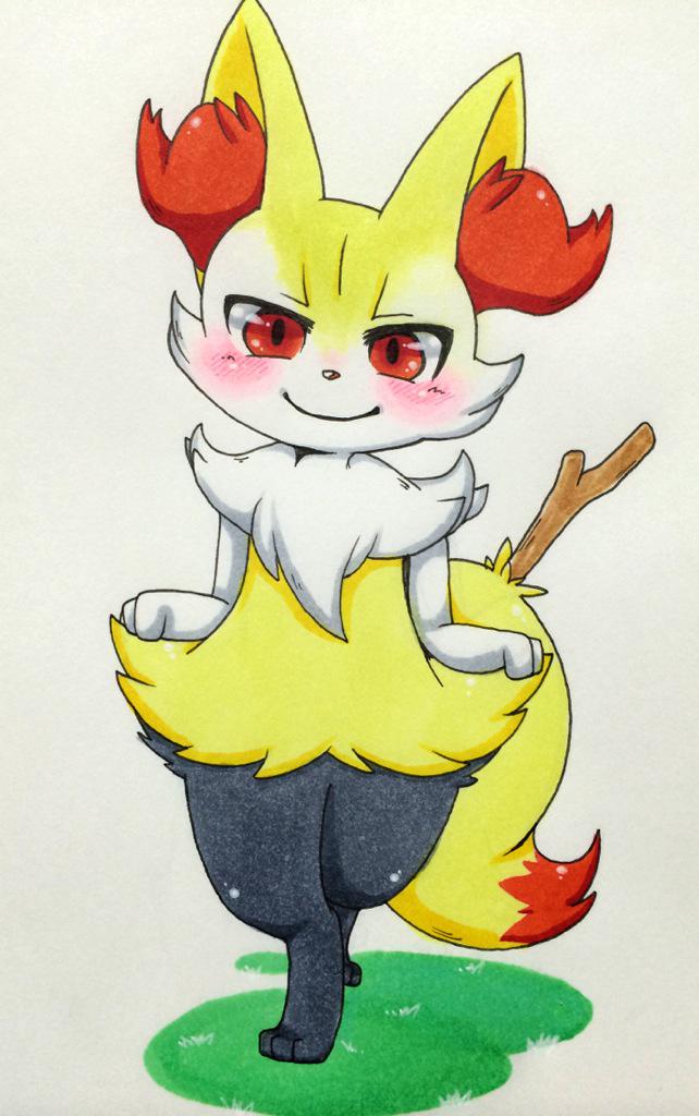 智明 獣人型メスポケモン テールナーちゃそ メスケモ版深夜の真剣お絵描き60分一本勝負 Http T Co 59hbypnqek