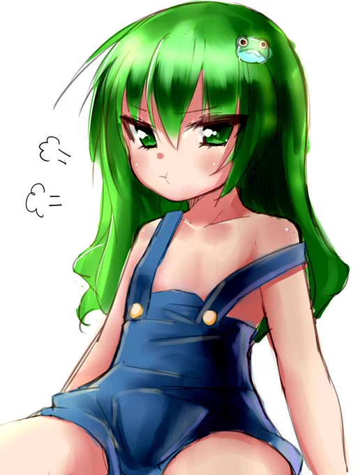 時間のため胸を減って子供バージョンにしました
 #深夜の真剣お絵描き60分一本勝負 