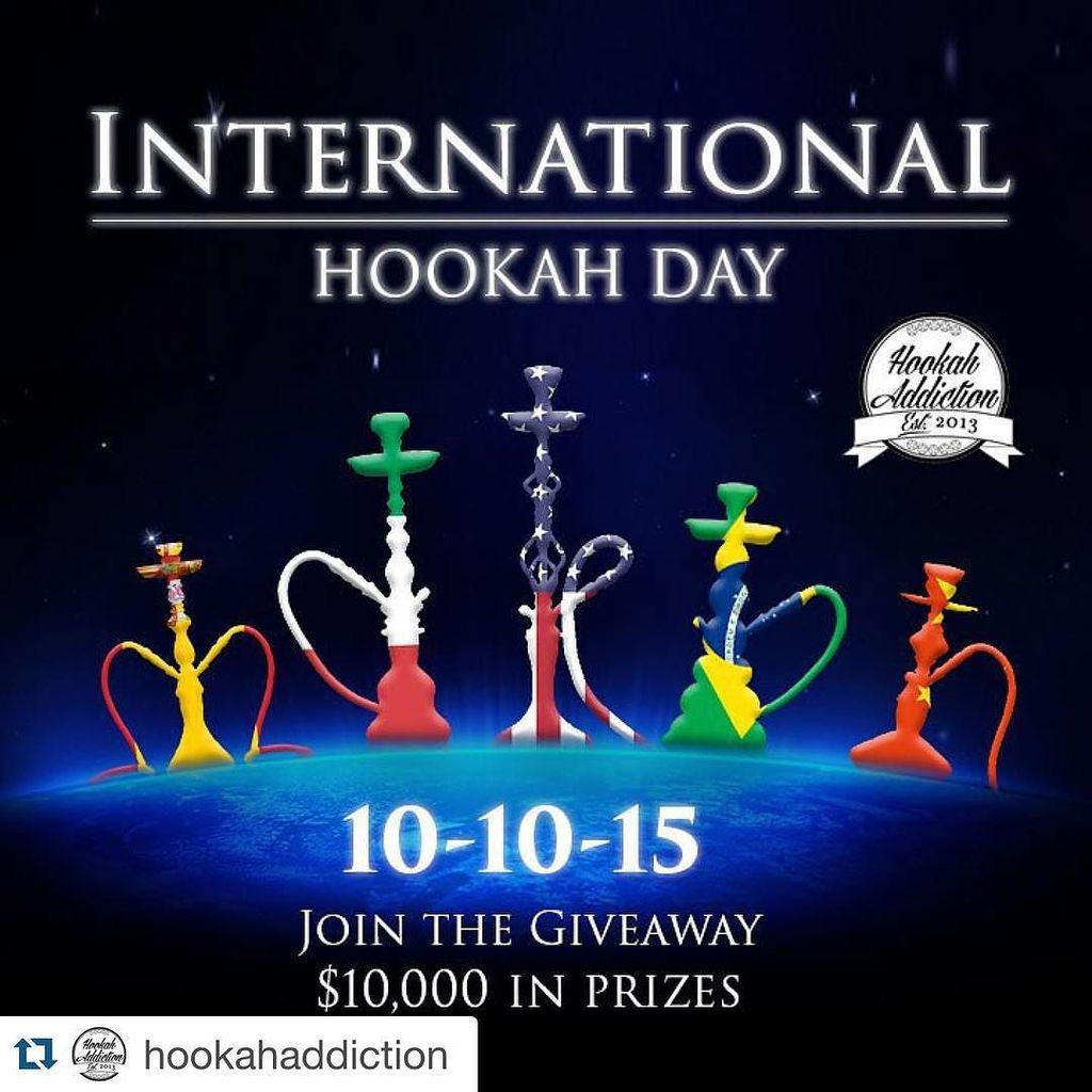 #Repost <a href="/hookahaddiction/">Hookah Addict</a>
・・・
Rules To Enter Giveaway:

1. Use REPOST APP to Repost This Photo With This Whole Capti…