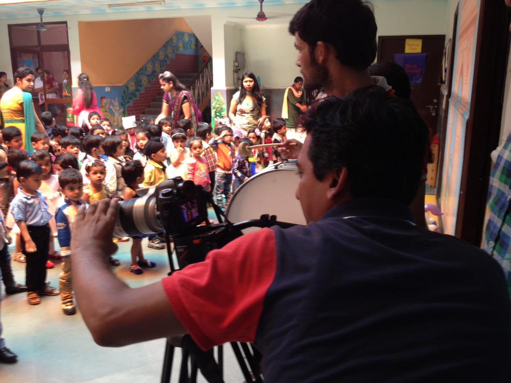 wisdomcinearts's tweet photo. #Adshoot #Shoot #PlaySchool #CorporateFilm #ProductionHouse #Delhi #WisdomArts http://t.co/qRooiSkp0W