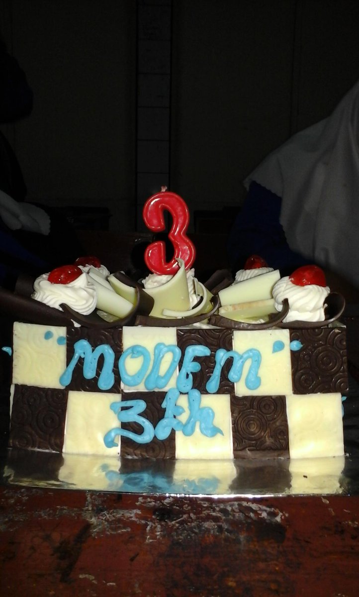Anniversary <a href="/teatermodem/">Teater MODEM</a> 3th, do'a yang terbaik! aamiin.... #berkarya #bersama #bahagia Barakallah!