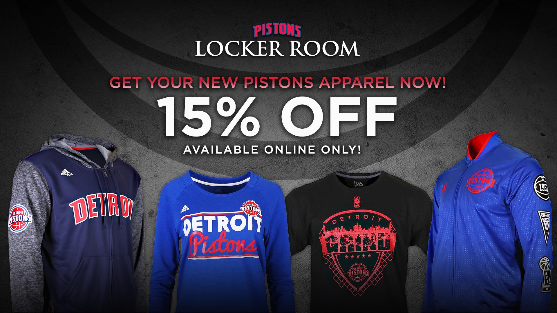 Detroit Pistons on Twitter "We got new gear at the Locker Room Store