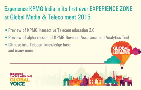 KPMGIndia's tweet photo. Experience zone @ Global Media &amp; Telco Meeting'15 to see how KPMG India is Inspiring Confidence and Empowering Change http://t.co/230kXF81jb