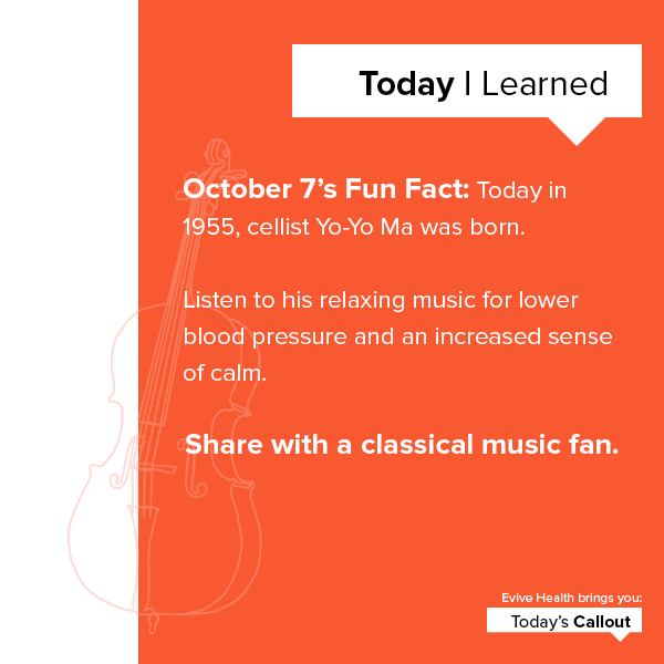 Happy birthday, Yo-Yo Ma! 