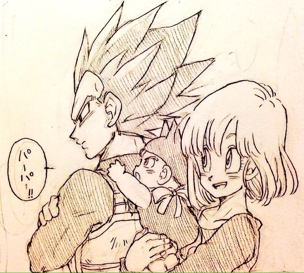 第四弾:ベジータとブルマ
長い漫画以外のイラストだと意外と少なかった…!どれももはや懐かしいし恥ずかしいけど気に入ってました🙏
#お気に入りの絵を再度アップするタグ 
