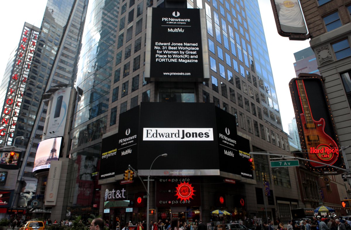 ICYMI: <a href="/FortuneMagazine/">FORTUNE</a> names <a href="/EdwardJones/">Edward Jones</a> a best workplace for women