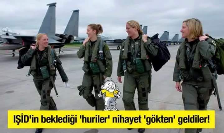 gazimahcaps's tweet photo. #isid'in beklediği huriler  nihayet gökten indi
Hahahahajajanana http://t.co/7JdRGA1RlD