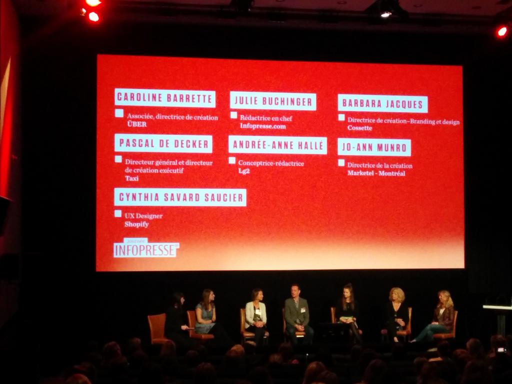 Femmes et création, enjeux? <a href="/Infopresse/">Formations Infopresse</a> <a href="/TAXICanada/">Alexis transporty</a> @COSSETTEfr <a href="/lg2_tweets/">Not lg2</a> <a href="/marketel/">super market el pino</a> <a href="/Shopify/">Shopify</a> <a href="/AgenceUber/">Über</a> #ipconf