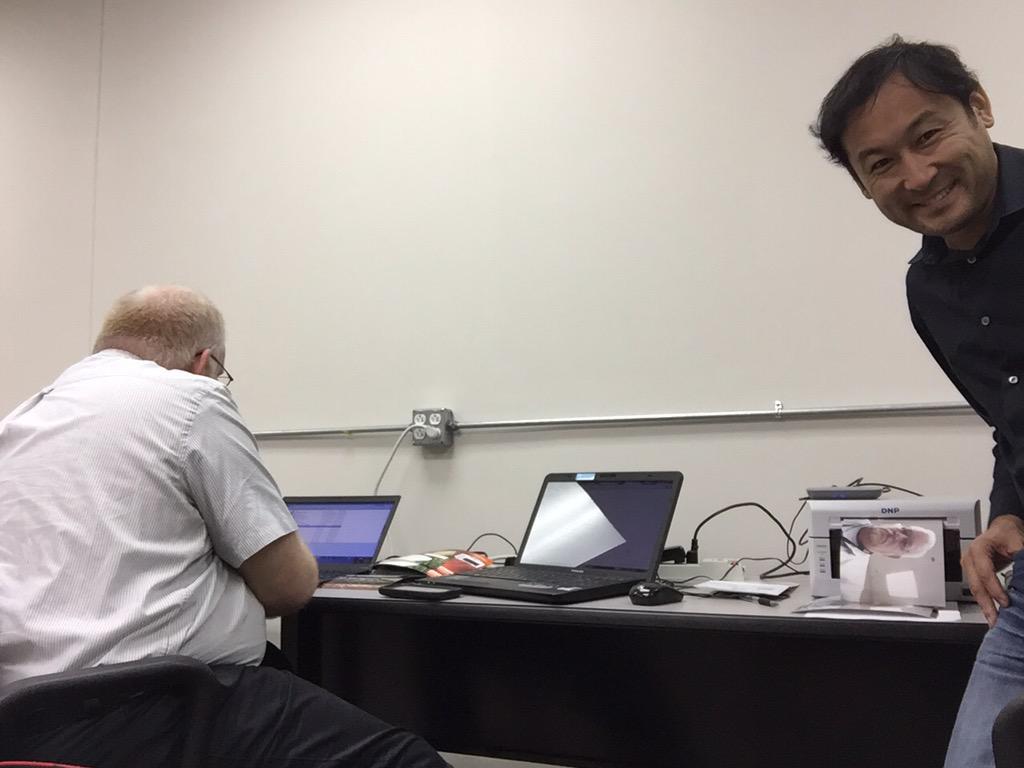 AkinoriOgata's tweet photo. Training and set up the #DS620A @DNPPhoto for Japan Festival Novi, MI in this weekend. http://t.co/fdcq1qzaex