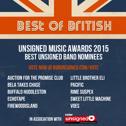 LittleBroEli's tweet photo. We've been nominated for 'Best British Unsigned Band' AWARD! :)

VOTE for us here: http://t.co/JTrK2J1VUD http://t.co/3P4iSHs8Tg