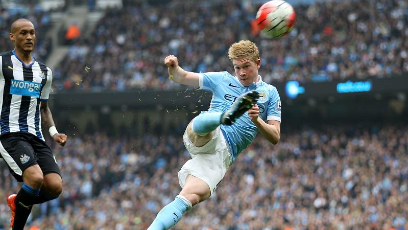 ManCity's tweet photo. After @DeBruyneKev's stunning goal v @NUFC, here are some more great #mcfc volleys

Watch: http://t.co/FPykIO5eco http://t.co/okAfT1XU4w