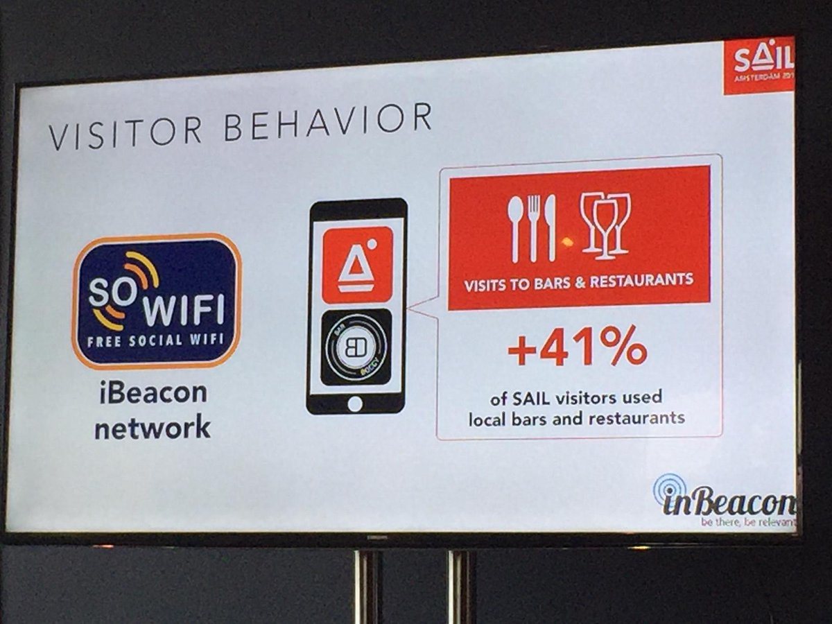 mediaherz's tweet photo. @remcobron also explains how you can track people attending to restaurants via #beacons #IoT #eweek2015 #eweek15 http://t.co/R02TJinhuJ