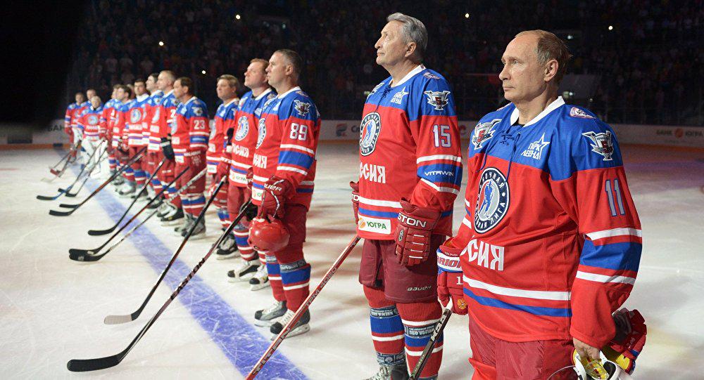 Happy Birthday Vladimir: hits the ice to mark turning 63 