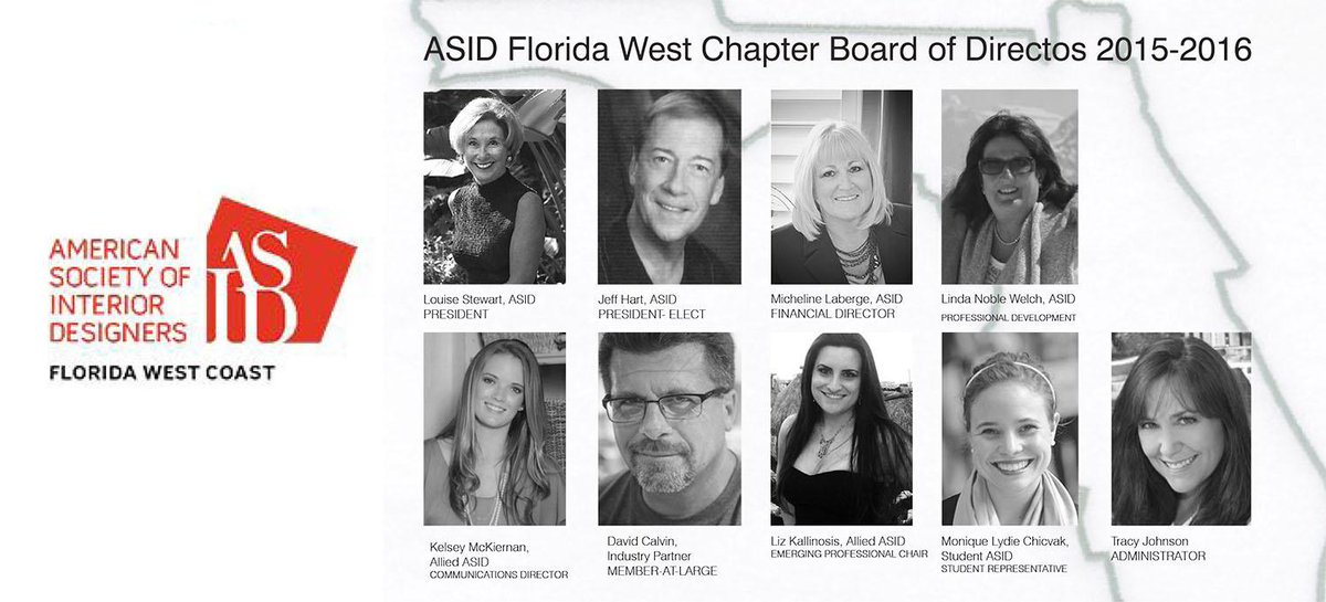ASIDFWC's tweet photo. Please, Welcome our 2015-2016 ASID-FWC Board Members! We are excited for our new year together! #ASIDFWC http://t.co/4t6KJ7GL3F