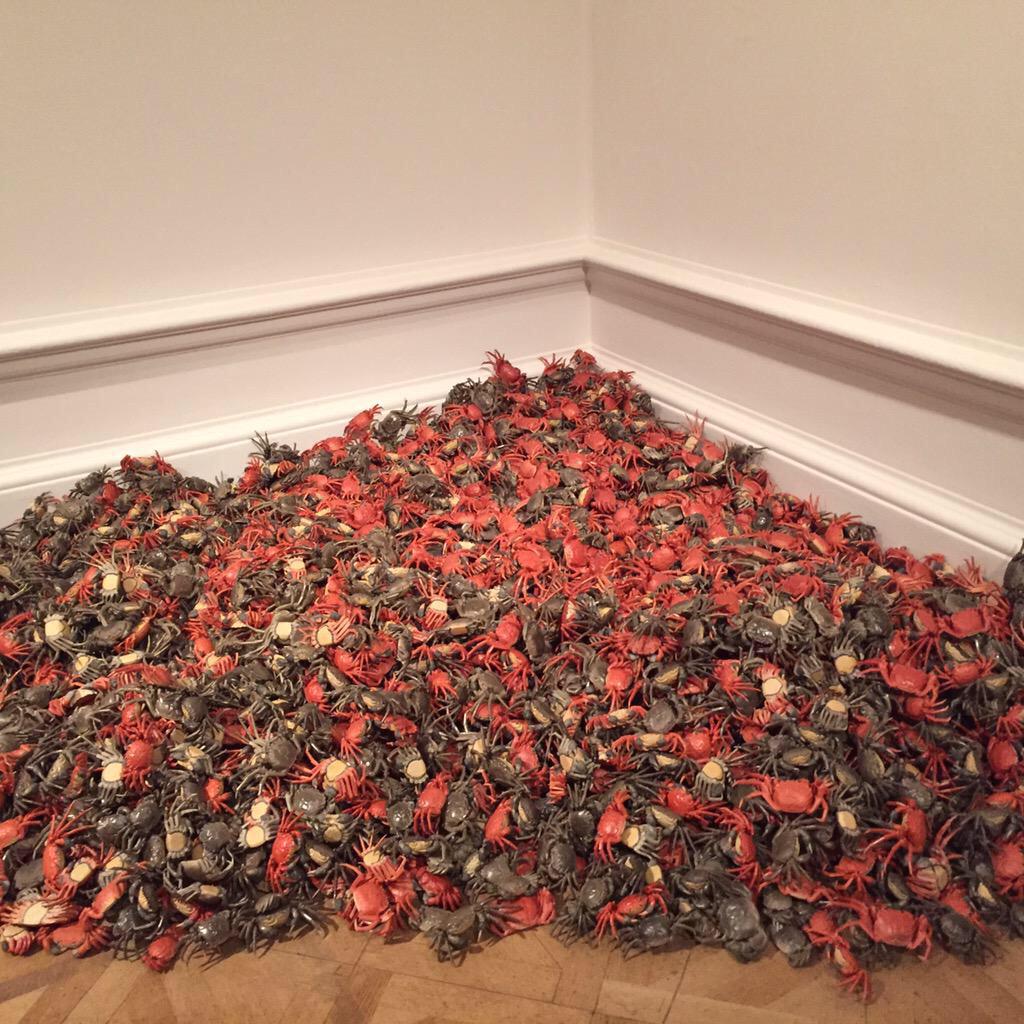 HouseOfCrab's tweet photo. Been to see @aiww @royalacademy and got a taste for crab? Show us your ticket, get 50% off a crab roll  #AiWeiwei http://t.co/Z6ajo4ngwJ