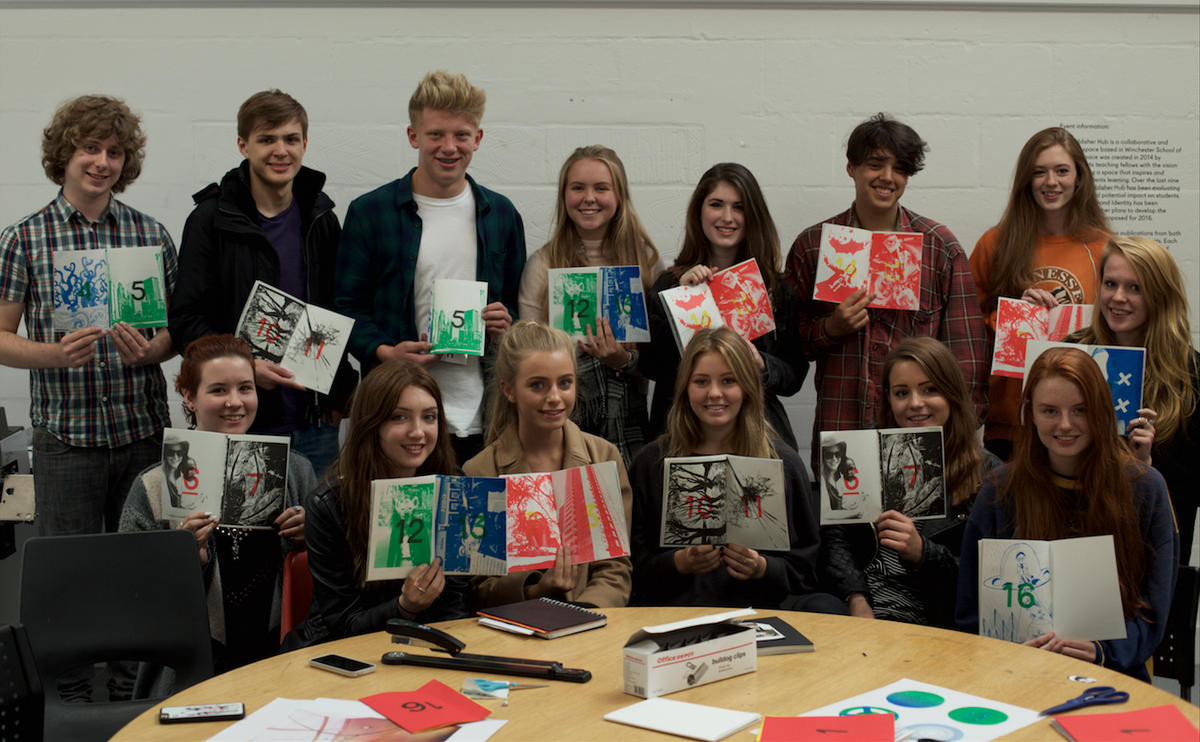#Risograph #workshop for Graphic Design students <a href="/Symonds_College/">Peter Symonds College</a>. Great work guys! w/ <a href="/fourmcreative/">Foᵘrm</a> + <a href="/ba_ga_wsa/">BA Graphic Arts WSA</a>