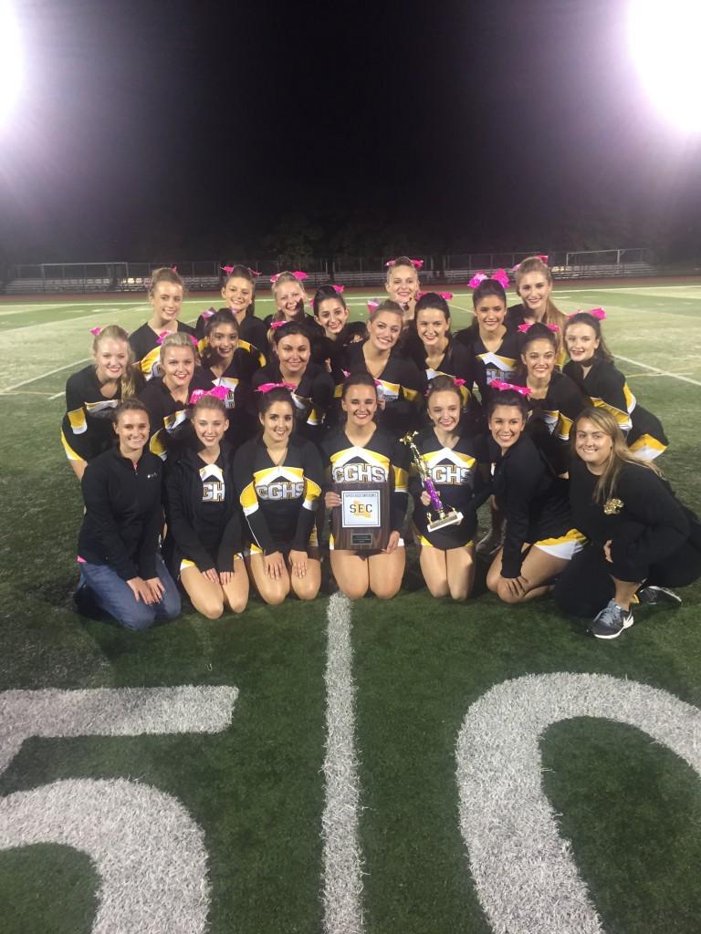 CGHS_Athletics's tweet photo. New Story: Cheerleaders Win SEC Cheer for the Cure Competition http://t.co/3MMAmqowFz http://t.co/zFOJyODEKe