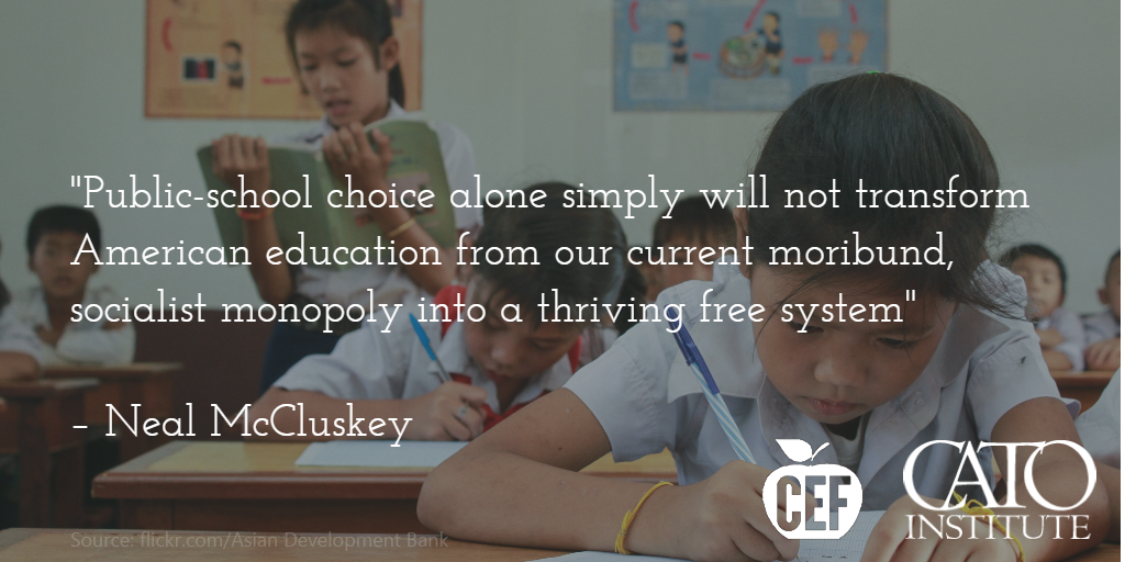 .<a href="/NealMcCluskey/">Neal McCluskey</a>'s been saying it for years. <a href="/jaypgreene/">Jay P. Greene</a>: why focus on charters is worrisome jaypgreene.com/2015/10/06/doe…