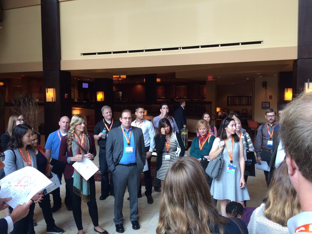 APAIL's tweet photo. Mobile Workshop time! Off to see a behind the scene look at Uptown @NormalILL . #APAIL2015 http://t.co/4zv9thSPWG