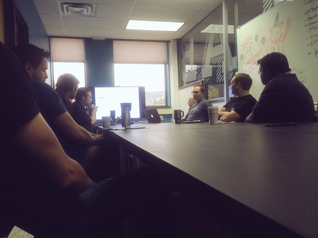 okcolab's tweet photo. #StartupCoffeeKL meetup right now (where are you?) - #123 Adblockageddon! #kelownatech http://t.co/MuZhAhwvwZ