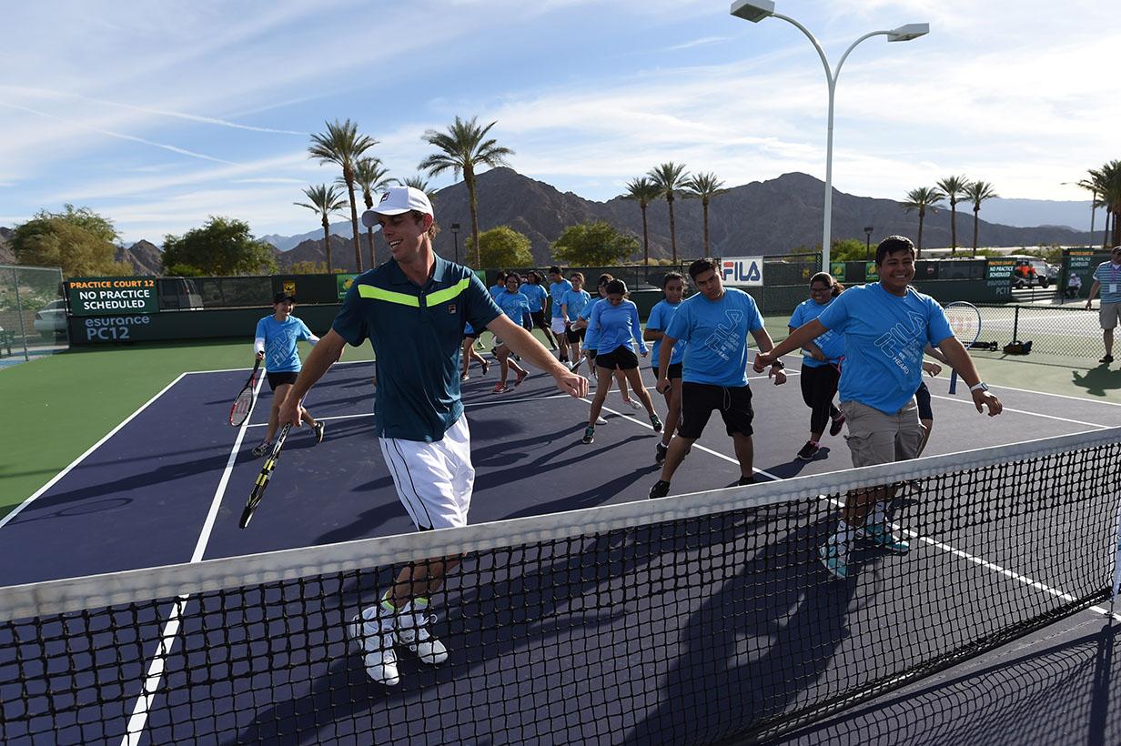 Happy Birthday to Junior Mentor Program ambassador Sam Querrey!   