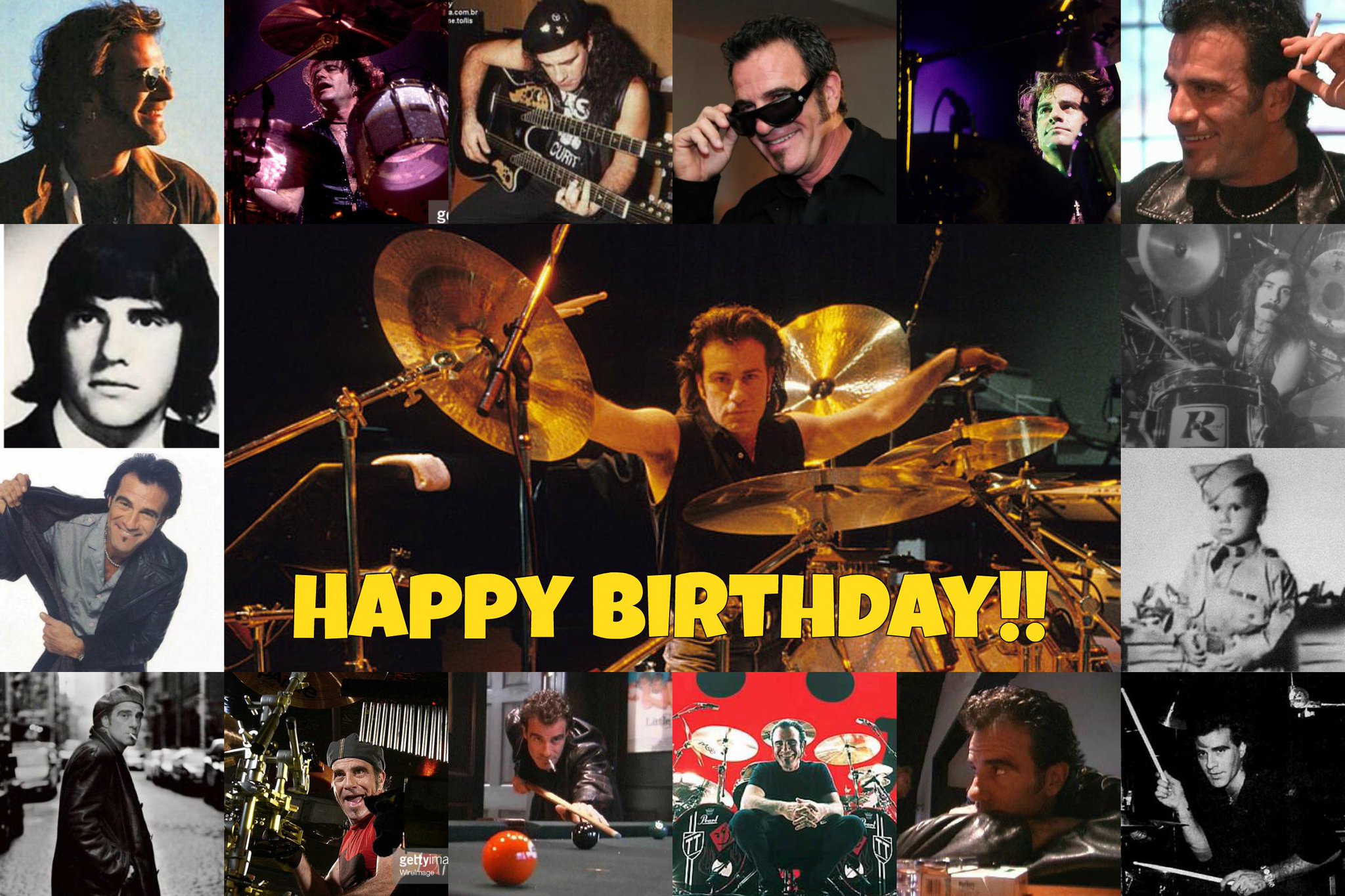 To my favourite drummer of all time Tico Torres, Happy 62nd Birthday! You\re awesome & amazing!! :D 