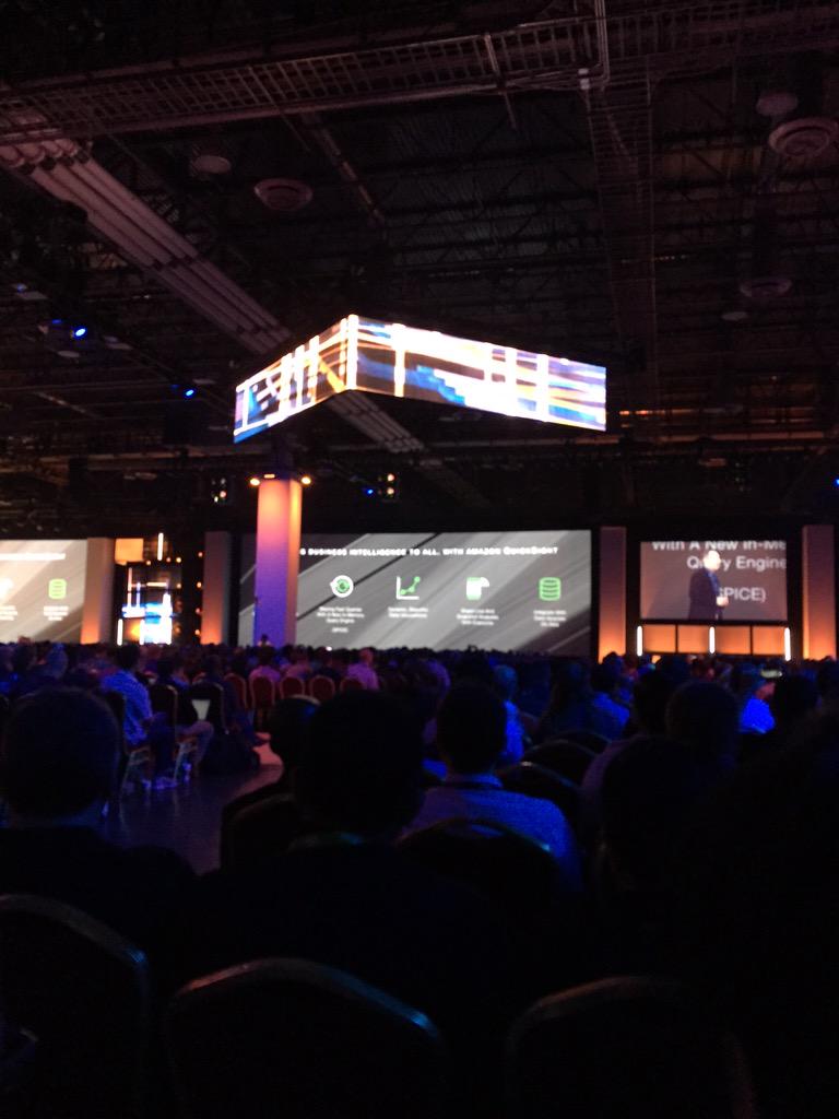 #amazon announces #quicksight business intelligence tool at #reinvent one tenth cost of others