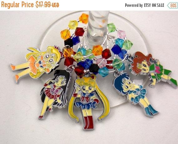 TheWarpZneStore's tweet photo. PRE HOLIDAY SALE Chibi Sailor Moon inspired geeky wine glass charms set o… https://t.co/vOHIr2cMd1 #Etsy #GameCharms http://t.co/9Oa8070lGx