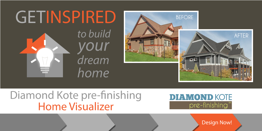 Diamond_Kote's tweet image. Try our #HomeVisualizer tool and have fun designing #siding with #DiamondKote colors. bit.ly/DKvisualizer